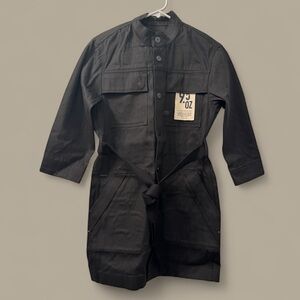 G-Star Kara Periscope Denim Shirt Dress - Black